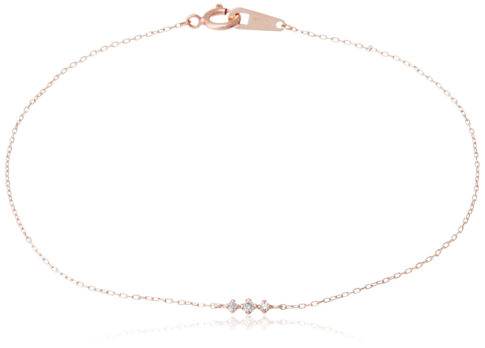 数量 0531-6197-0019-0000 ブレスレット ダイヤモンド K10ピンクゴールド ブルーム