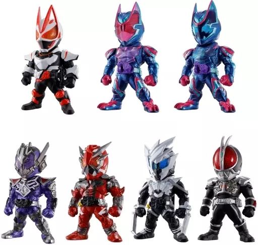 CONVERGE KAMEN RIDER　カブトシリーズ　７体セット　中古品 CONVERGE KAMEN RIDER カブトシリーズ 7体セット 中古品