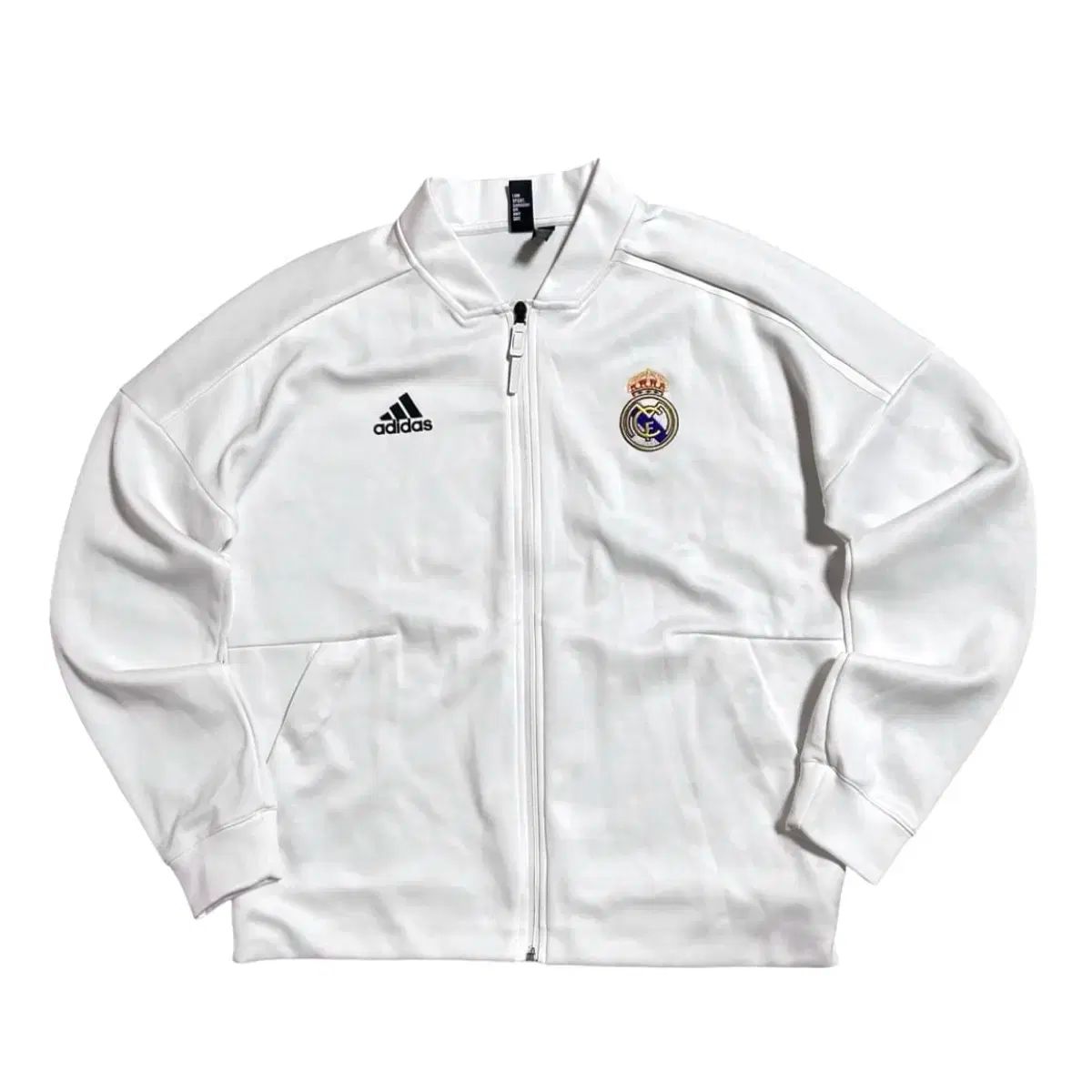 adidas(アディダス) レアルマドリード 18 白 ジャージ ( M ）