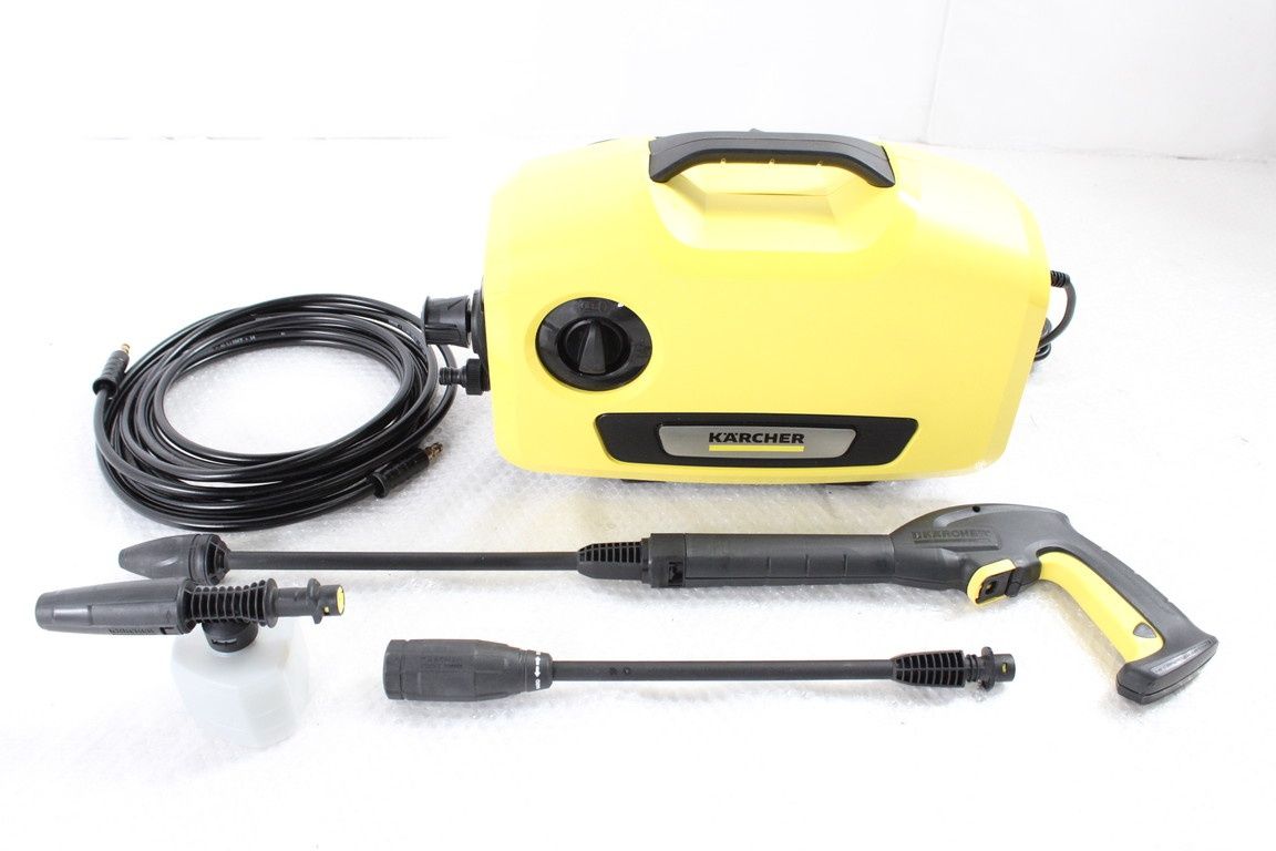 現状品 ケルヒャー 高圧洗浄機 K2 Silent 1.600-920.0 IPX5 サイレント 家庭用 清掃 静音 ITL58JNS41W8 -V10-byebye