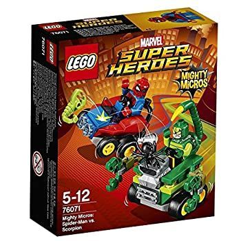 【中古】【非常に良い】レゴ(LEGO)スーパー・ヒーローズ マイティマイクロ:スパイダーマン vs スコーピオン 76071