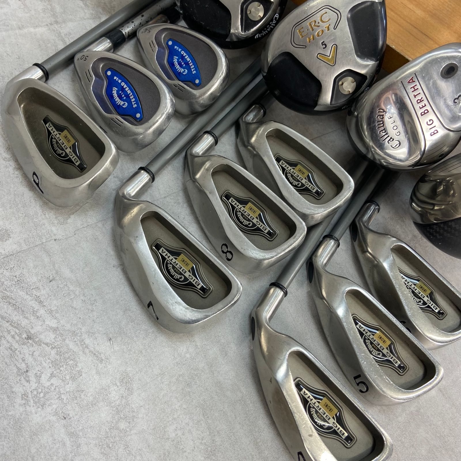キャロウェイ メンズゴルフ14本セット カーボン 右利き用