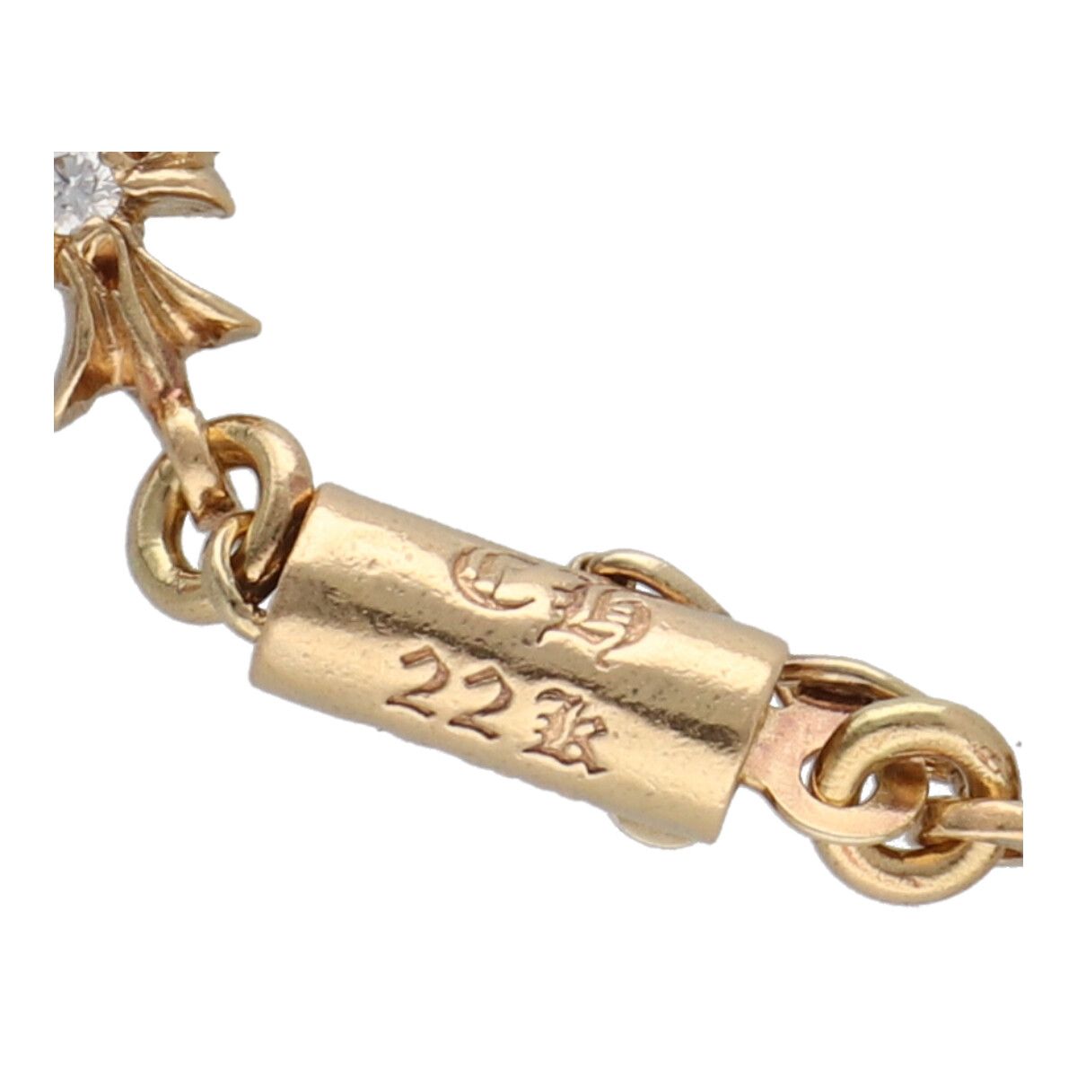 中古】 CHROME HEARTS クロムハーツ タイニーE CHプラス ネックレス 