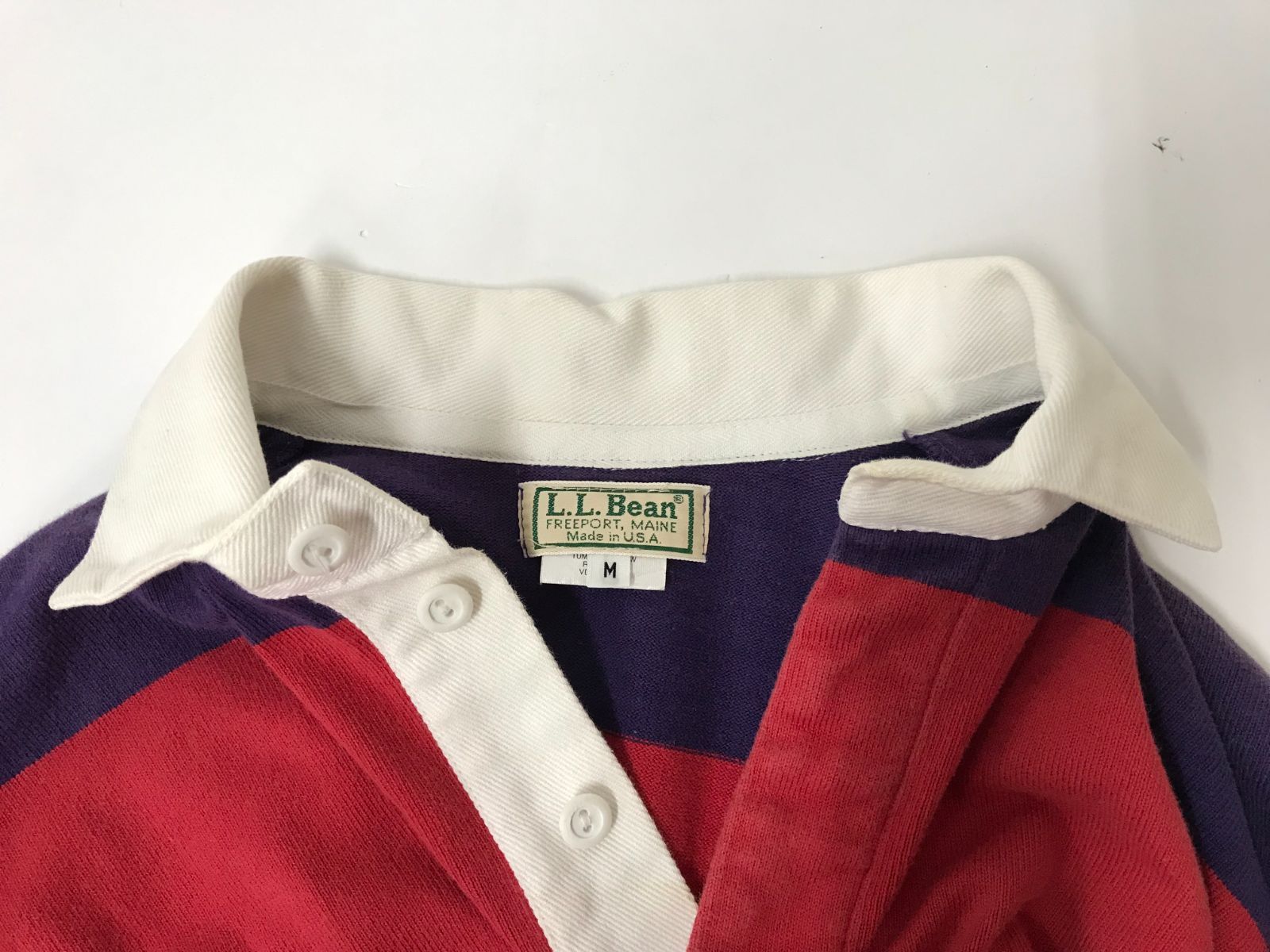 L.L.Bean　80’s~90's　ボーダー　ラガーシャツ　ヴィンテージ