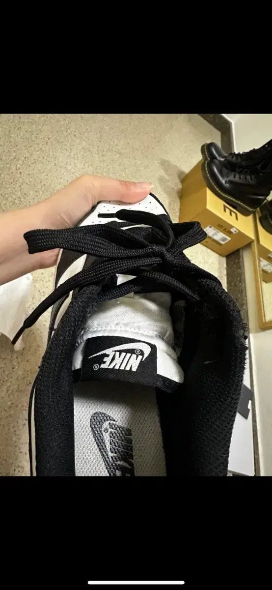 NIKE ナイキ ダンク ロー ブラック ホワイト