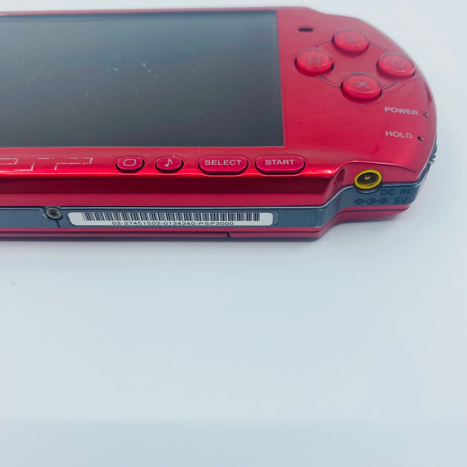 【ジャンク】 PSP3000 レッド