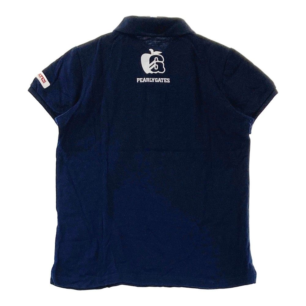 PG89です PEARLY GATES PG89 ネイビー ポロシャツ サイズ0 完売品】パーリー
