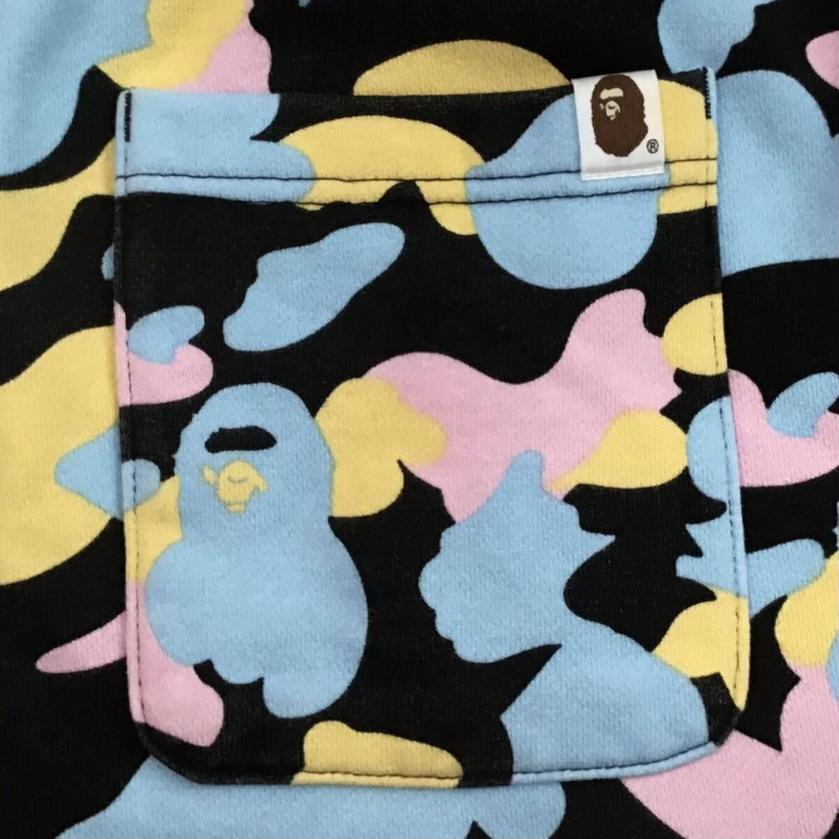 New multi camo スウェットパンツ Lサイズ a bathing ape BAPE cotton