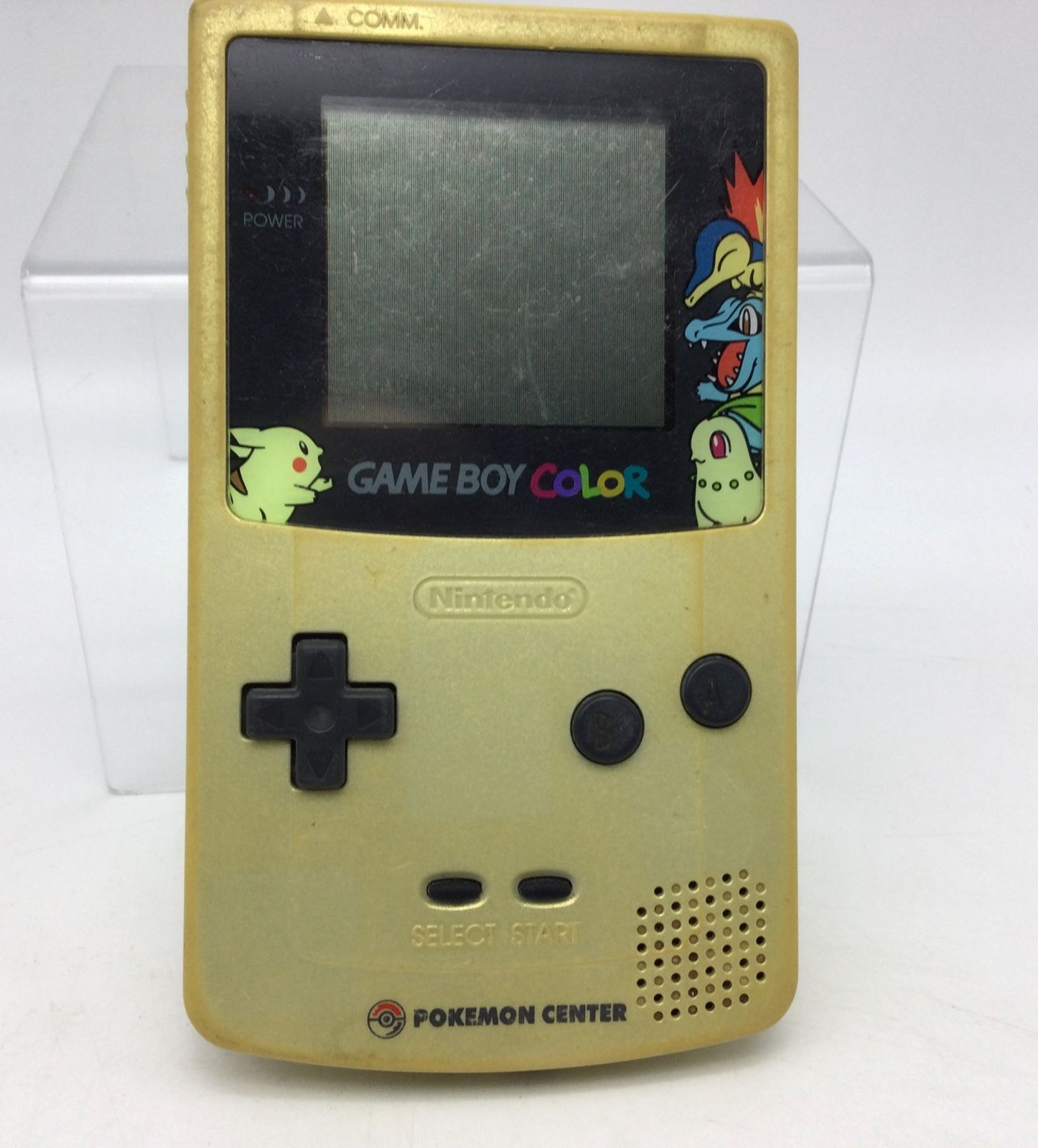 【稀少】ゲームボーイカラー 本体　ポケモン金銀 ゲームボーイ - 限定GBCゲームボーイカラー本体 ポケモン金銀