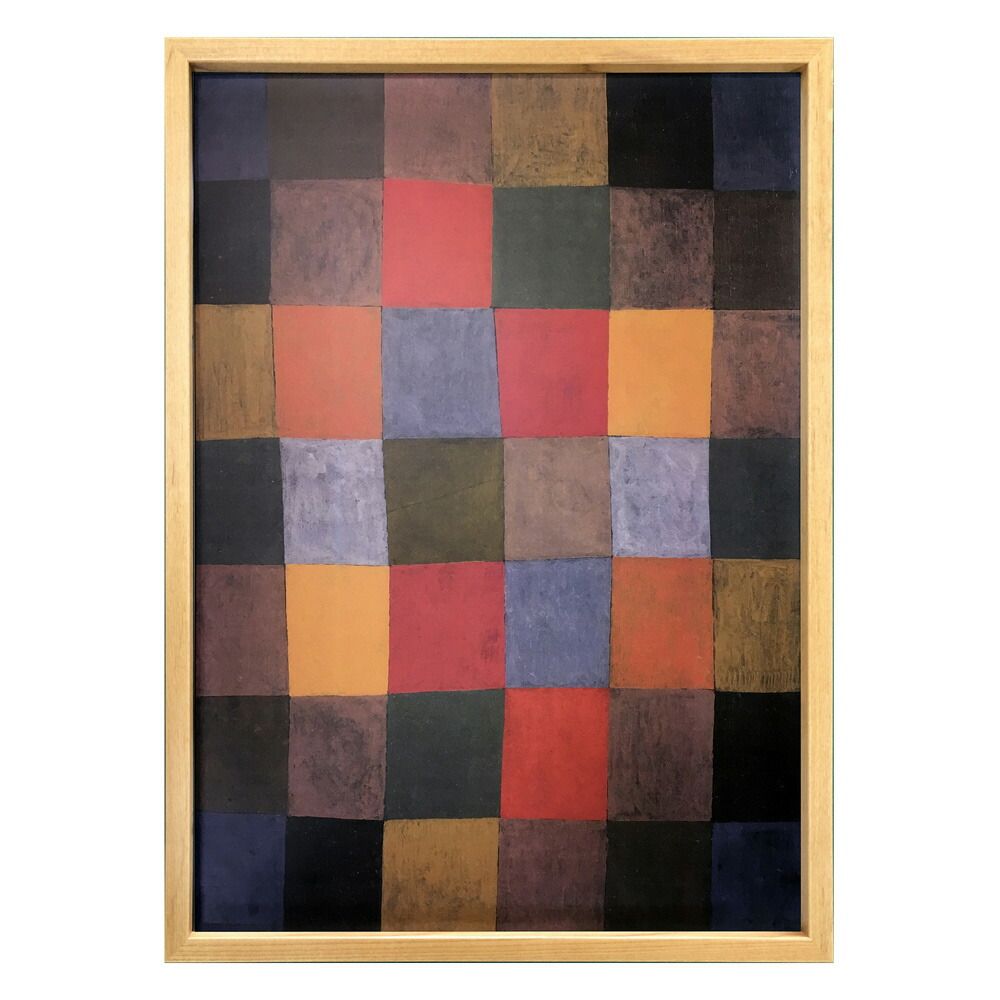 絵画 パウル クレー New Harmony,1936 抽象画 額付 注文 シンプル