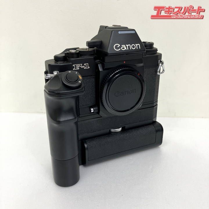 【中古美品】希少 キャノン Canon NEW F-1 ハイスピード モータードライブ フィルム 一眼レフ カメラ本体 ミスマ店