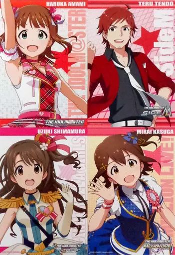 中古】ポストカード(キャラクター) 天海春香＆春日未来＆島村卯月