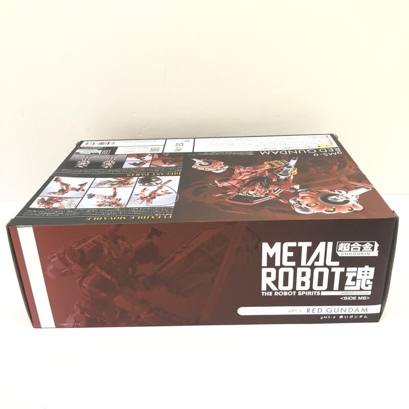 中古】未開封)METAL ROBOT魂 ＜SIDE MS＞ 赤いガンダム[66