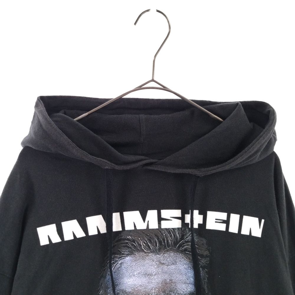 VETEMENTS (ヴェトモン) 17AW Rammstein Oversized Hoodie MAH18TR28  ラムシュタインオーバーサイズプルオーバーパーカー フーデットロングスリーブカットソー 長袖Tシャツ