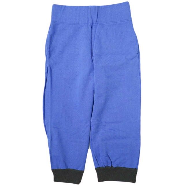 The FRANKLIN TAILORED フランクリンテーラード 日本製 リブ配色 裏毛スウェットパンツ 92SP1 48-50 BLUE イージー ボトムス g8681