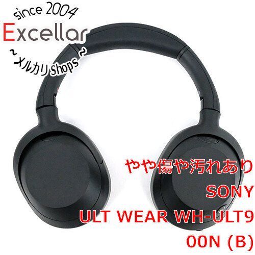 [bn:11] SONY　ワイヤレスステレオヘッドセット ULT WEAR　WH-ULT900N (B)　ブラック 元箱あり