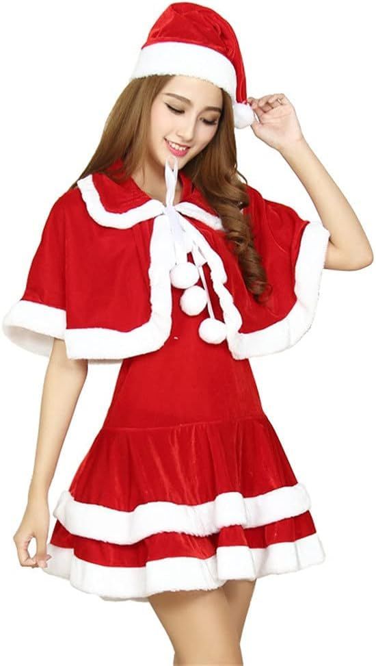 [ＢＥＶＥＲＬＹ１６１７] クリスマスサンタ コスプレ 衣装 可愛い サンタクロース サンタコス ファッションレディース コスチューム サンタクロース 女性 イベント パーティー 舞台 新年会