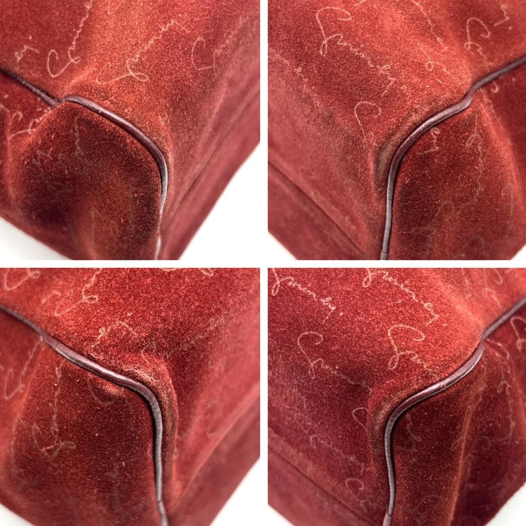 GIVENCHY ジバンシー Y2K ミニボストンバッグ スエード レザー