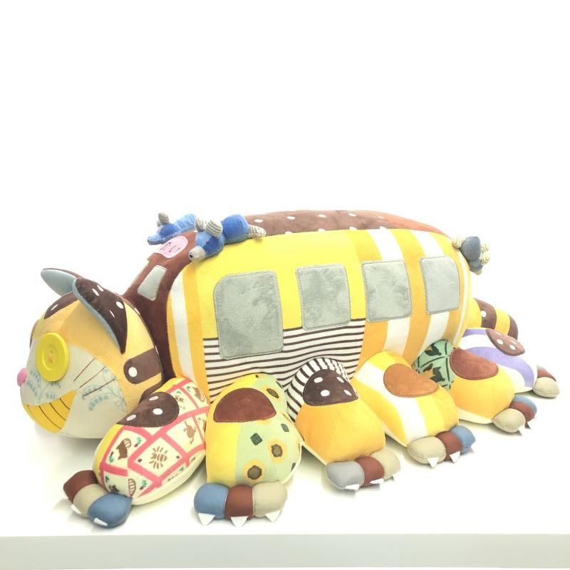 週末限定出品ジブリパーク ネコバス ぬいぐるみ特大 エコバッグ付 新品未開封 中古】ジブリパーク限定 ネコバス 特大ぬいぐるみ[66] - メルカリ