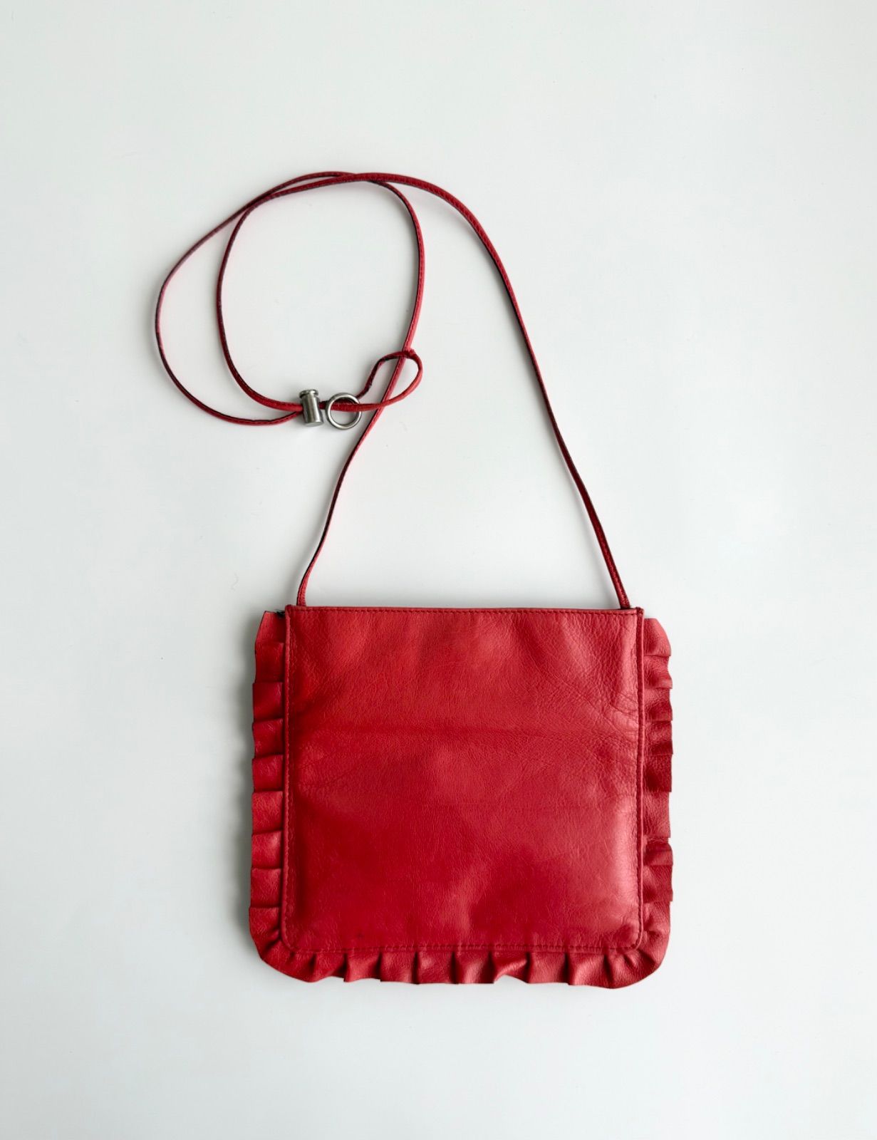 1990s MIU MIU LEATHER SHOULDER BAG ミュウミュウ archive