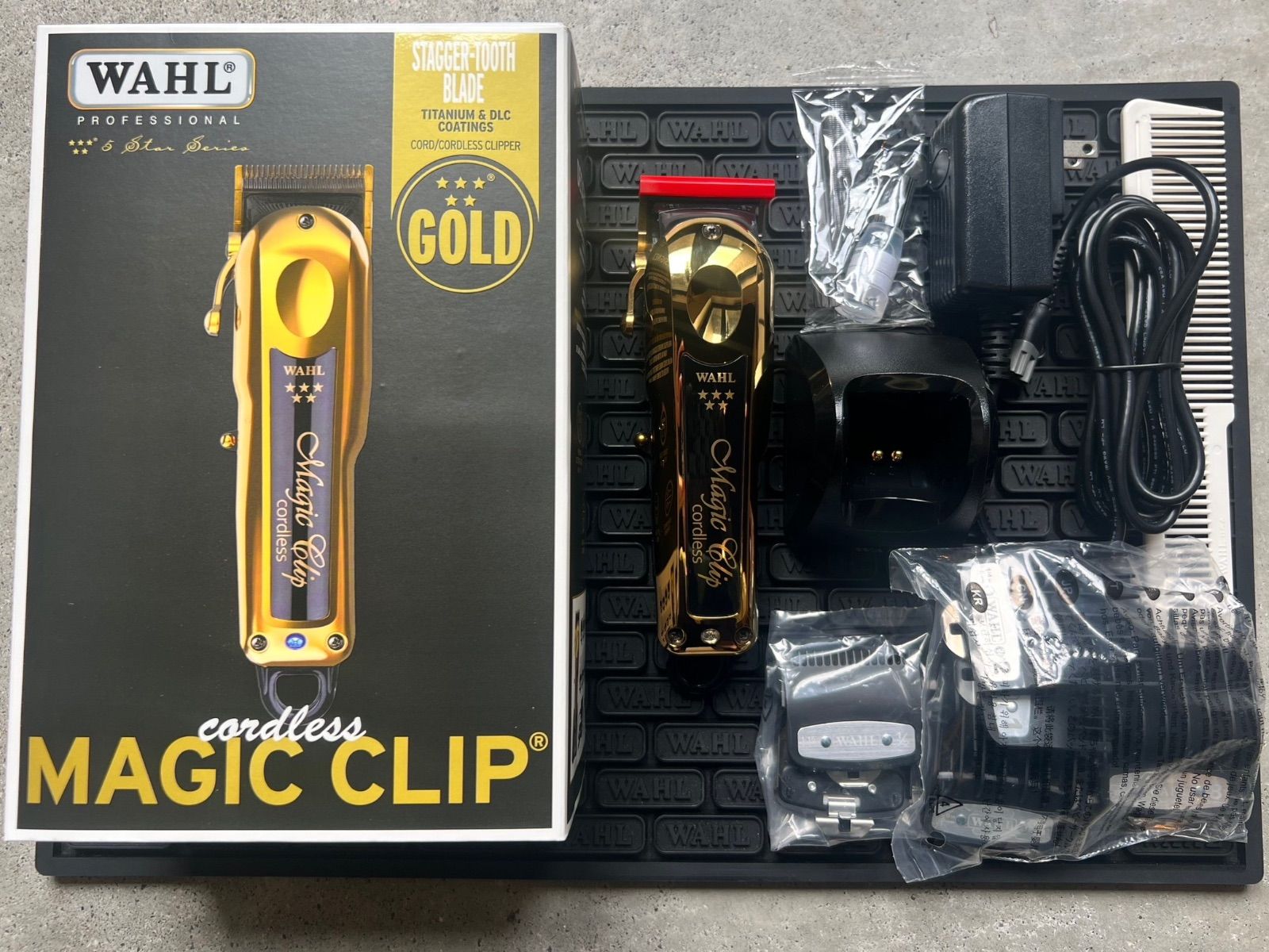 Wahl Gold Cordless MagicClip マジッククリップ 新品 - 脱毛・除毛