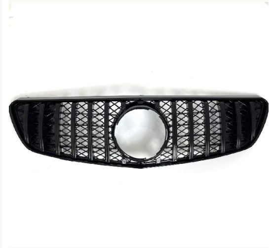 即納便♪ メルセデス ベンツ パナメリカーナ 現行AMGルック グリルW251 R350 R550 R63 4マチック Rクラス 前期 ブラックフィン b1677