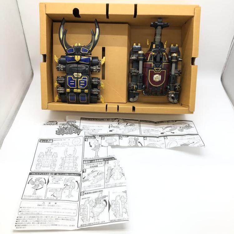 中古】開封・箱傷み・欠品折れ)DX超合金 GD-43 迅雷合体 轟雷神 中古】開封・箱傷み・欠品折れ)DX超合金 GD-43 迅雷合体 轟雷神