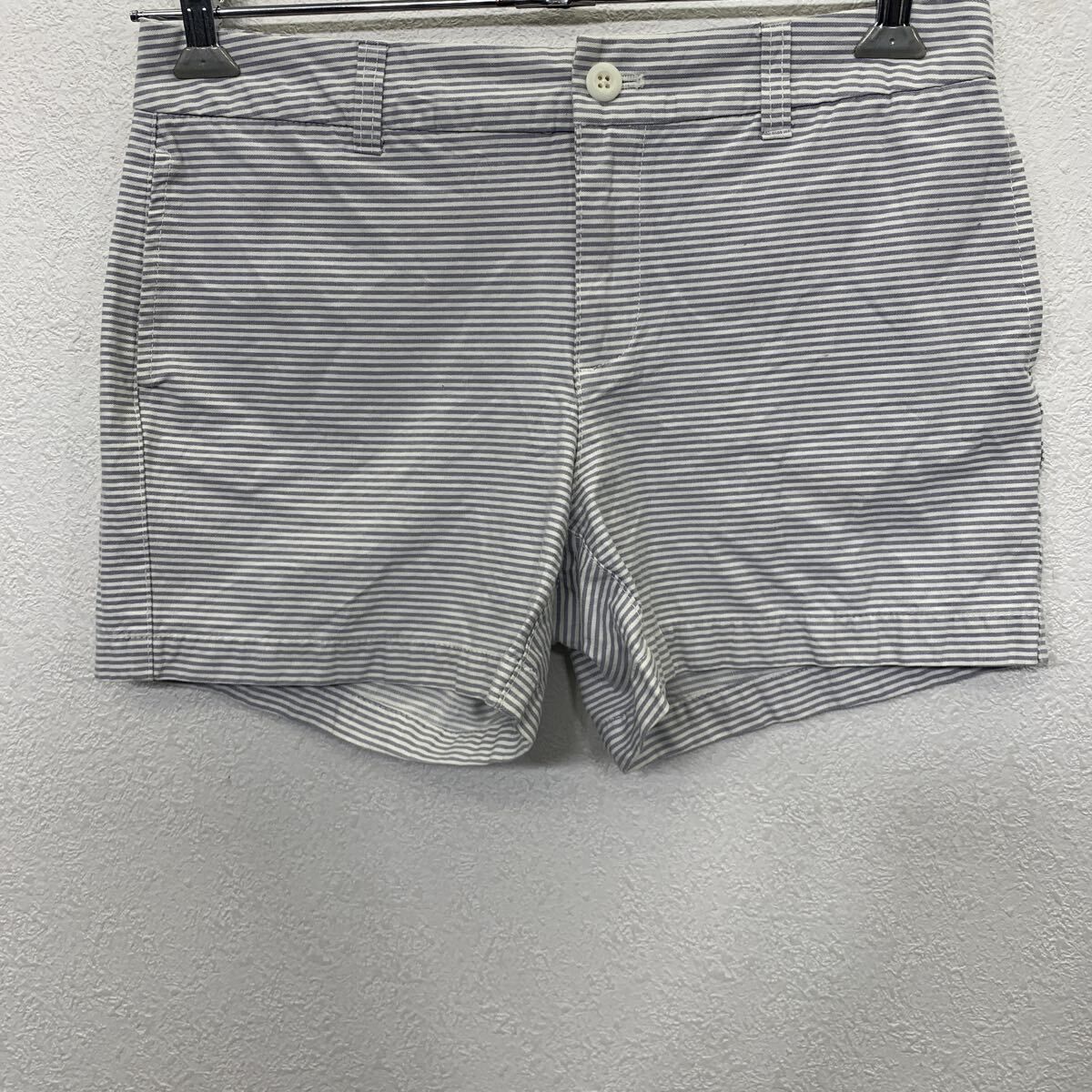 KHAKIS ショートパンツ 4 ホワイト グレー ジップアップ アイ