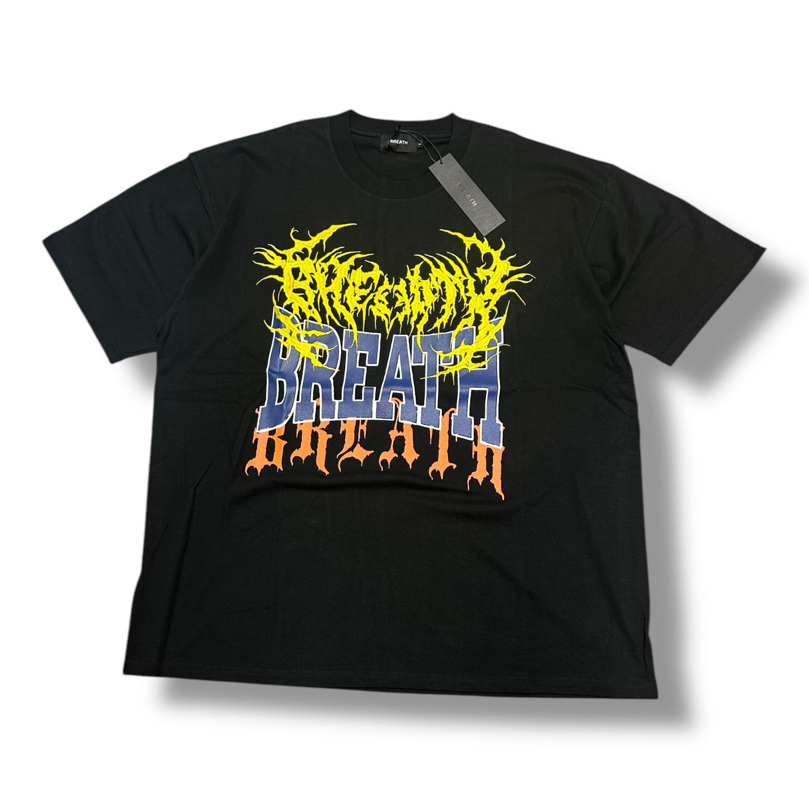 参考上代18700円 未使用品 BREATH 23SS OVERLAP LOGO TEE 参考上代18700円 未使用品 BREATH 23SS OVERLAP LOGO TEE