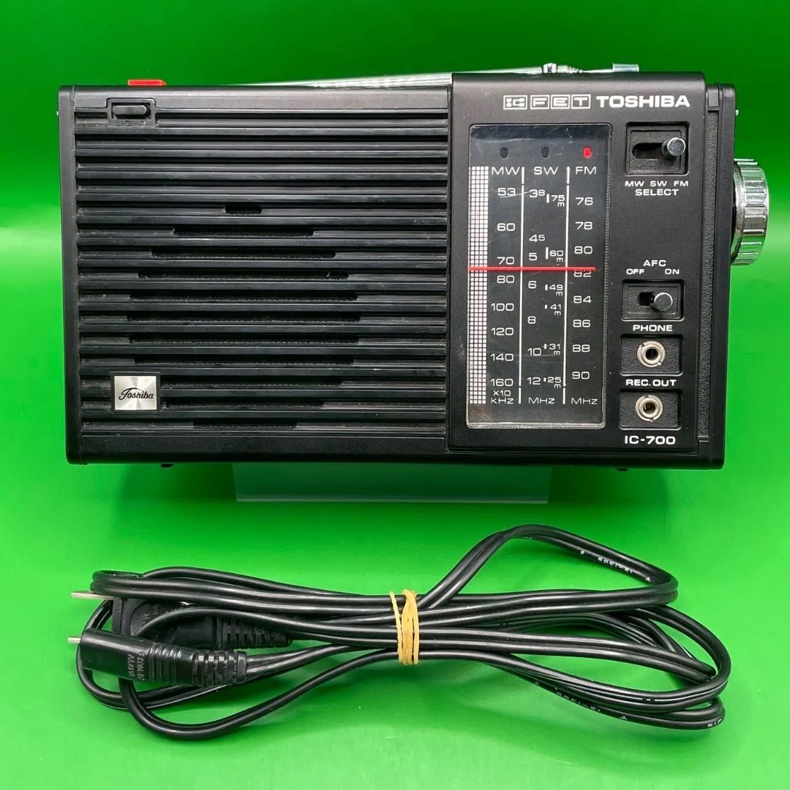 当時物】TOSHIBA 東芝 ラジオ『IC-700』（TOSHIBA GT RADIO