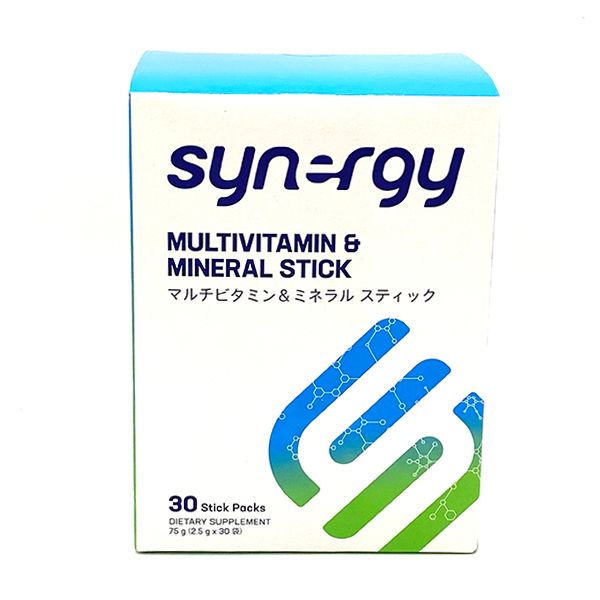 シナジー マルチビタミン&ミネラルスティック 2箱セット 期限：2026年  