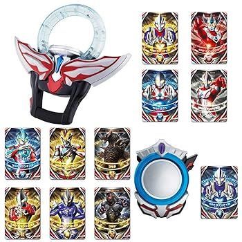 【中古】バンダイ(BANDAI) ウルトラマンオーブ DXオーブリング DXウルトラフュージョンカードホルダー フュージョンカード セット