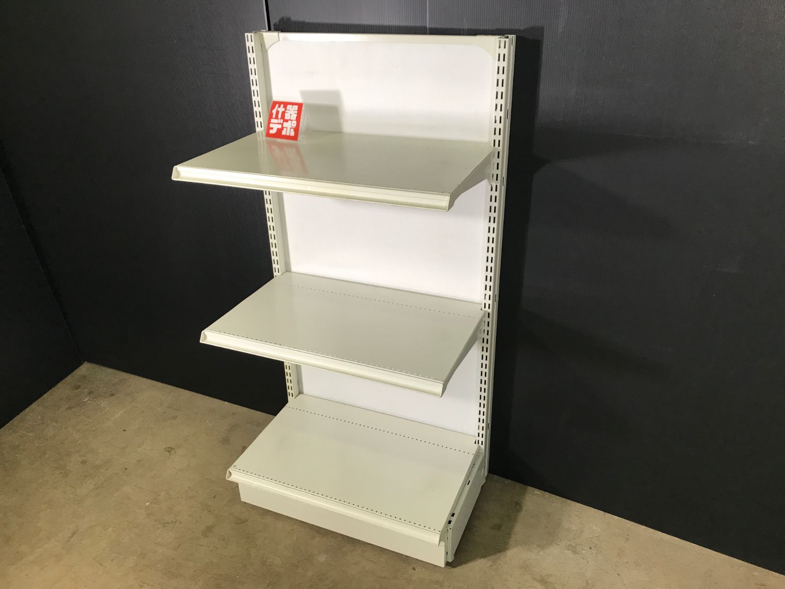 什器デポ 什器セット 単体 片面 パネル1 コクヨ ゴンドラ什器 システム コンビニ什器 ディスプレイ オカムラ タテヤマ コクヨ