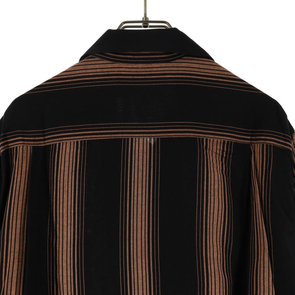WACKO MARIA (ワコマリア) 22AW STRIPED OPEN COLLAR SHIRT L/S