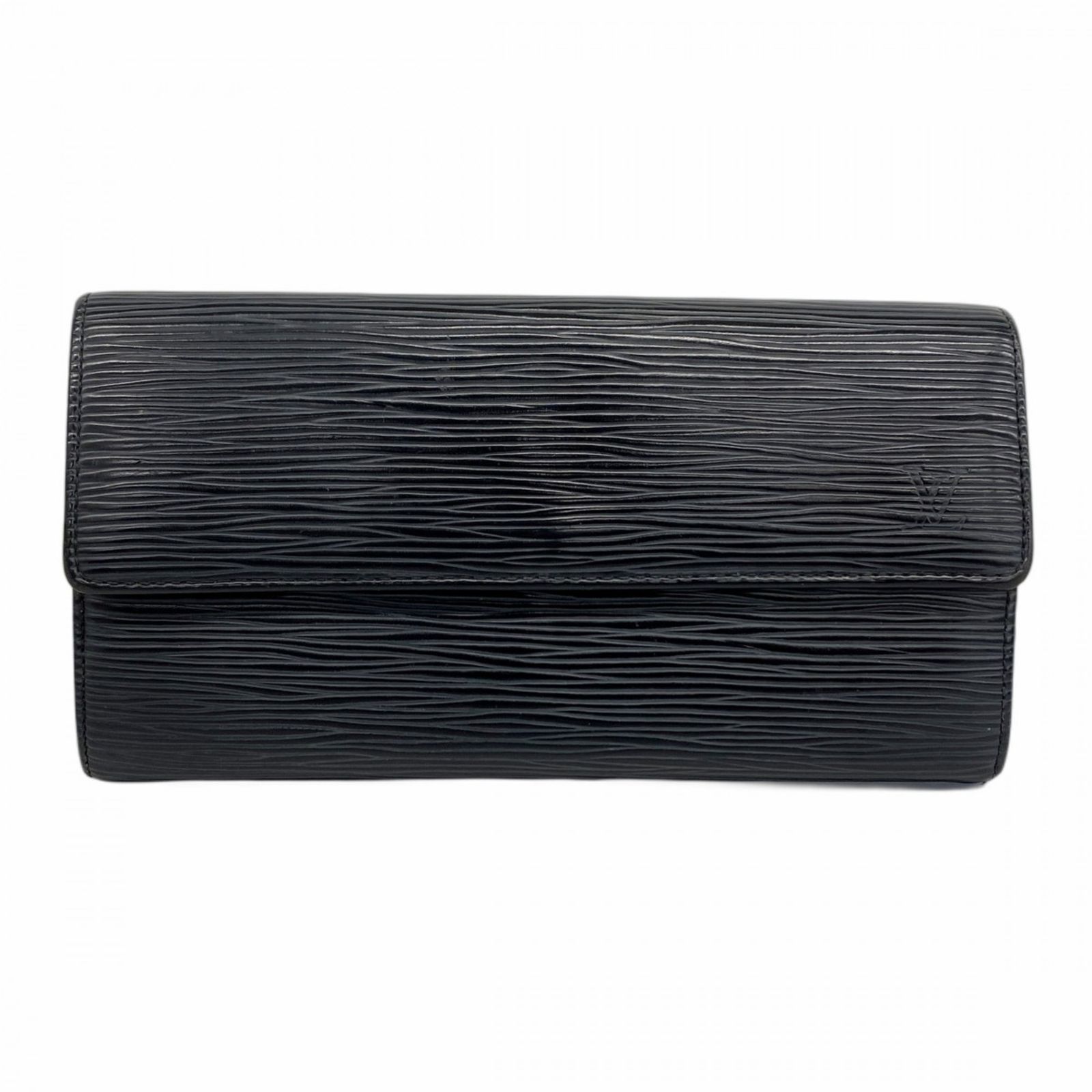 ルイヴィトン　ポルトフォイユサラ エピ　ノワール Ｐ6　長財布 C189 ルイ・ヴィトン(Louis Vuitton) ルイ・ヴィトン 長財布 エピ