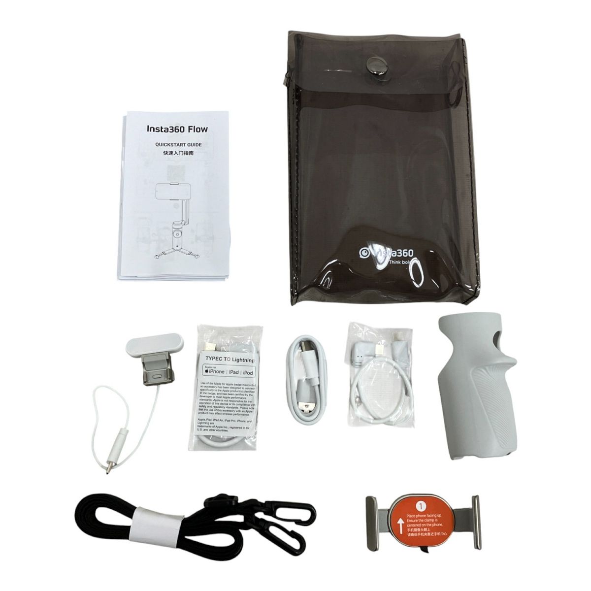 Insta360 FLOW creator kit スマホ用ジンバル スマートフォン用 M10463442