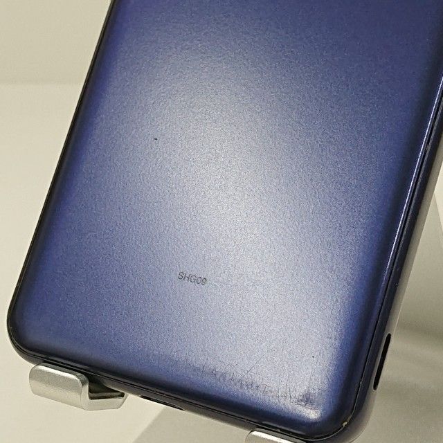 BASIO active SHG09 au ネイビー 送料無料 本体 c14729 - メルカリ