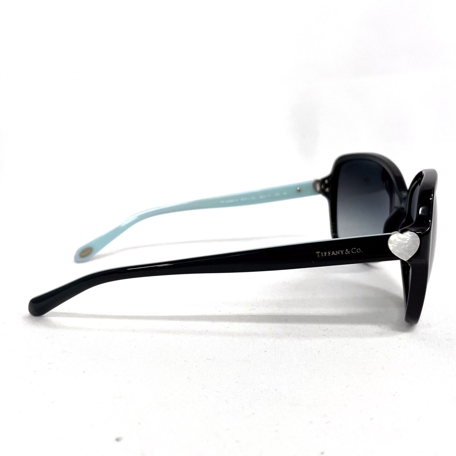 Tiffany & Co. ティファニー　ハートキーサングラス ブラック 美品】 Tiffany ティファニー サングラス シェル ハート