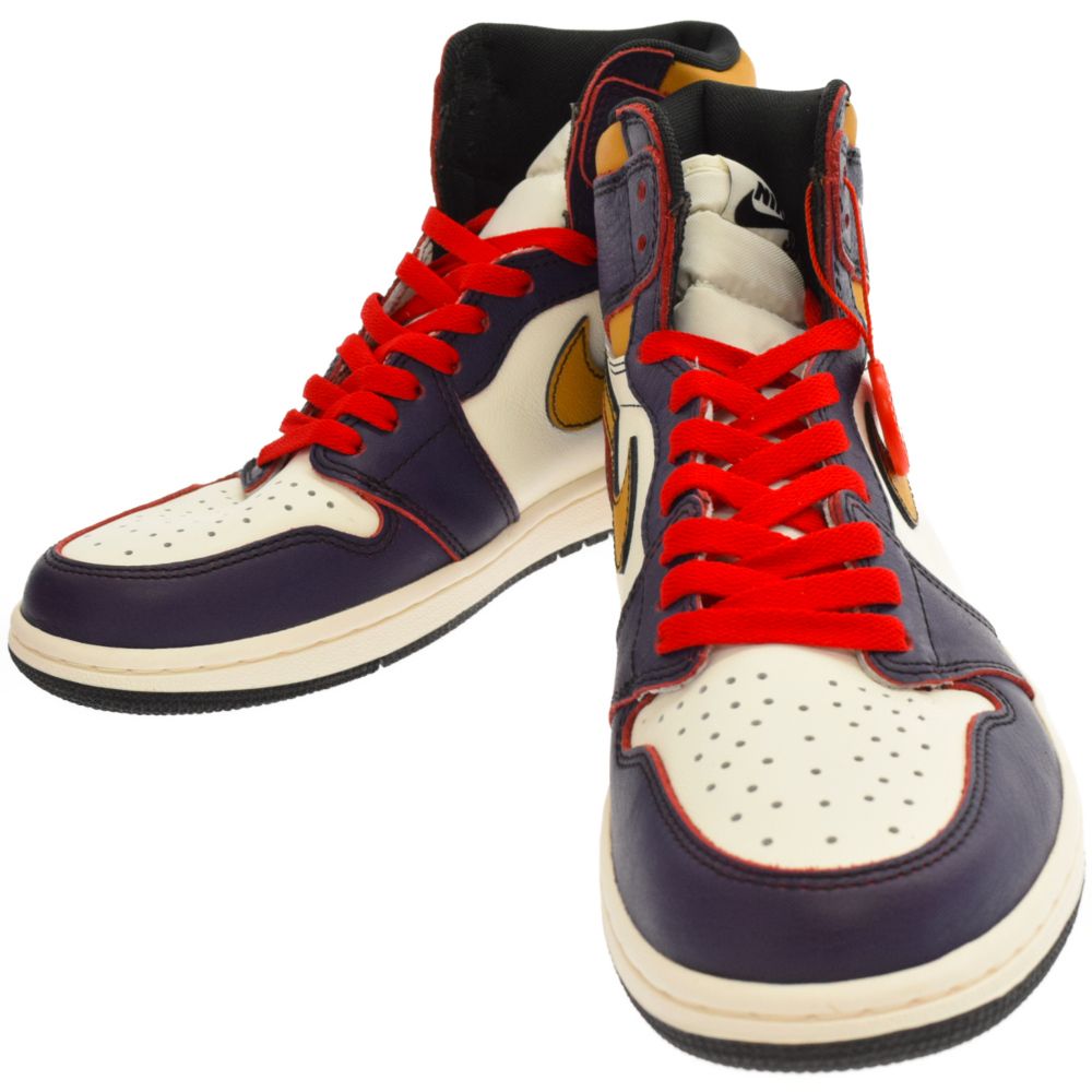 NIKE (ナイキ) SB AIR JORDAN 1 RETRO HIGH OG DEFIANT LAKERS エア