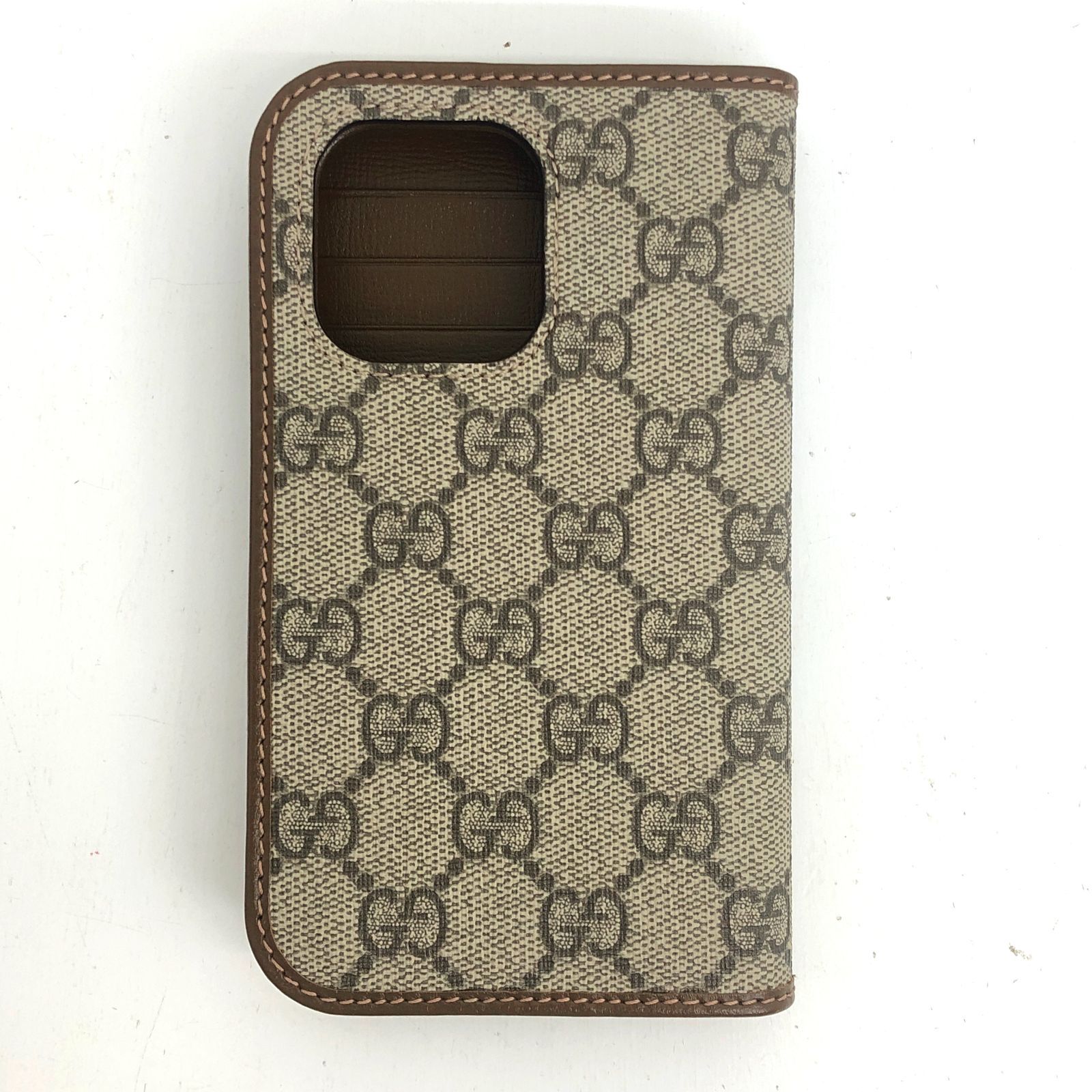 新品 コレクション GUCCI グッチ iPhone15Pro ケース 手帳型