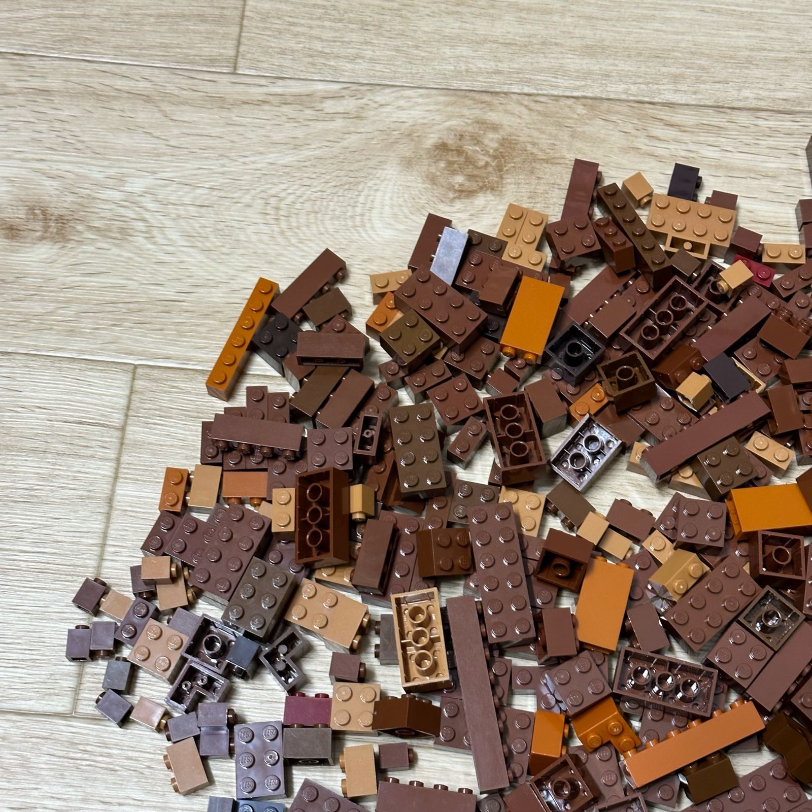 LEGO レゴ 茶色 ブラウン系 中古 パーツ ブロック各種 大量 ばら売り 