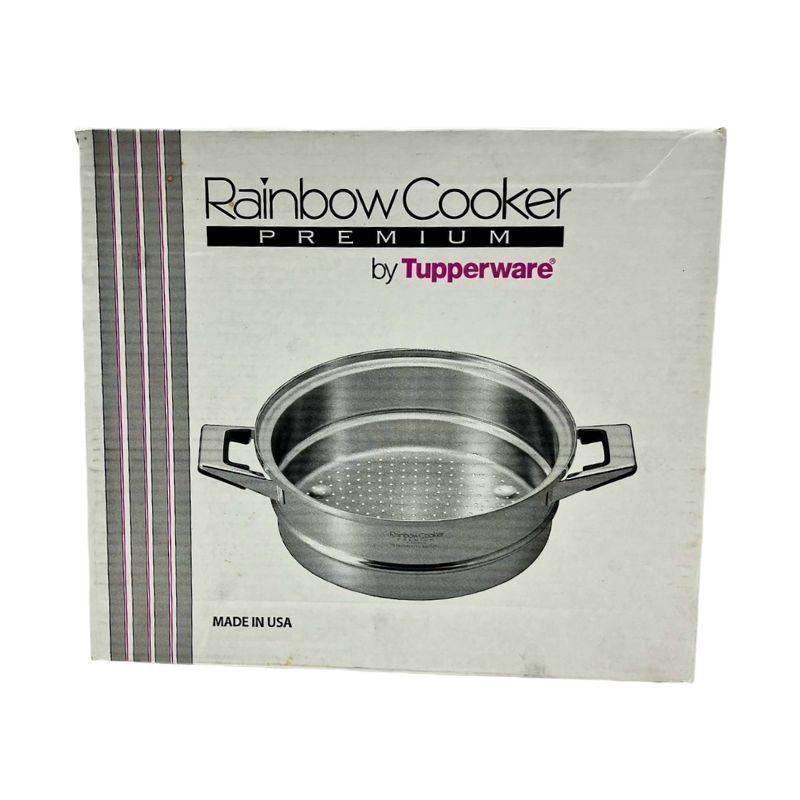 Tupperware タッパーウェア Rainbow Cooker PREMIUM 26cm用スチーマー 調理器具 22504R31