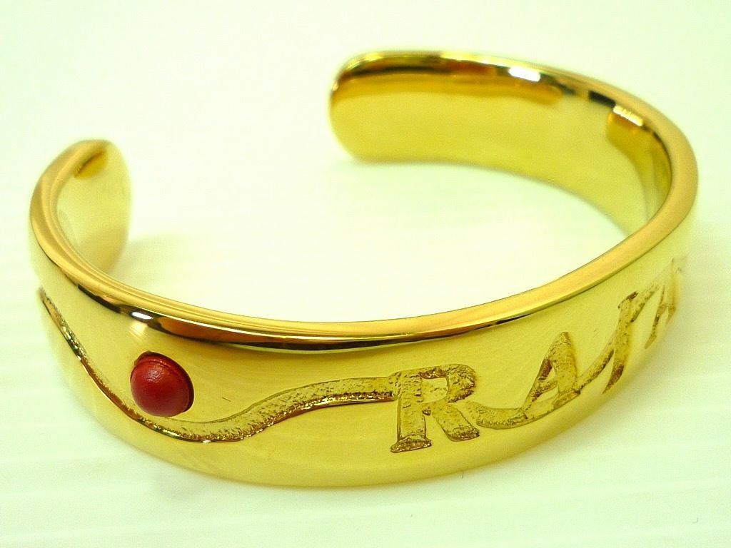 RAJASラジャス ブレスレット ゴールドリング 水晶 六芒星台座 アクセサリー RAJASラジャス ブレスレット ゴールドリング 水晶 六芒星台座