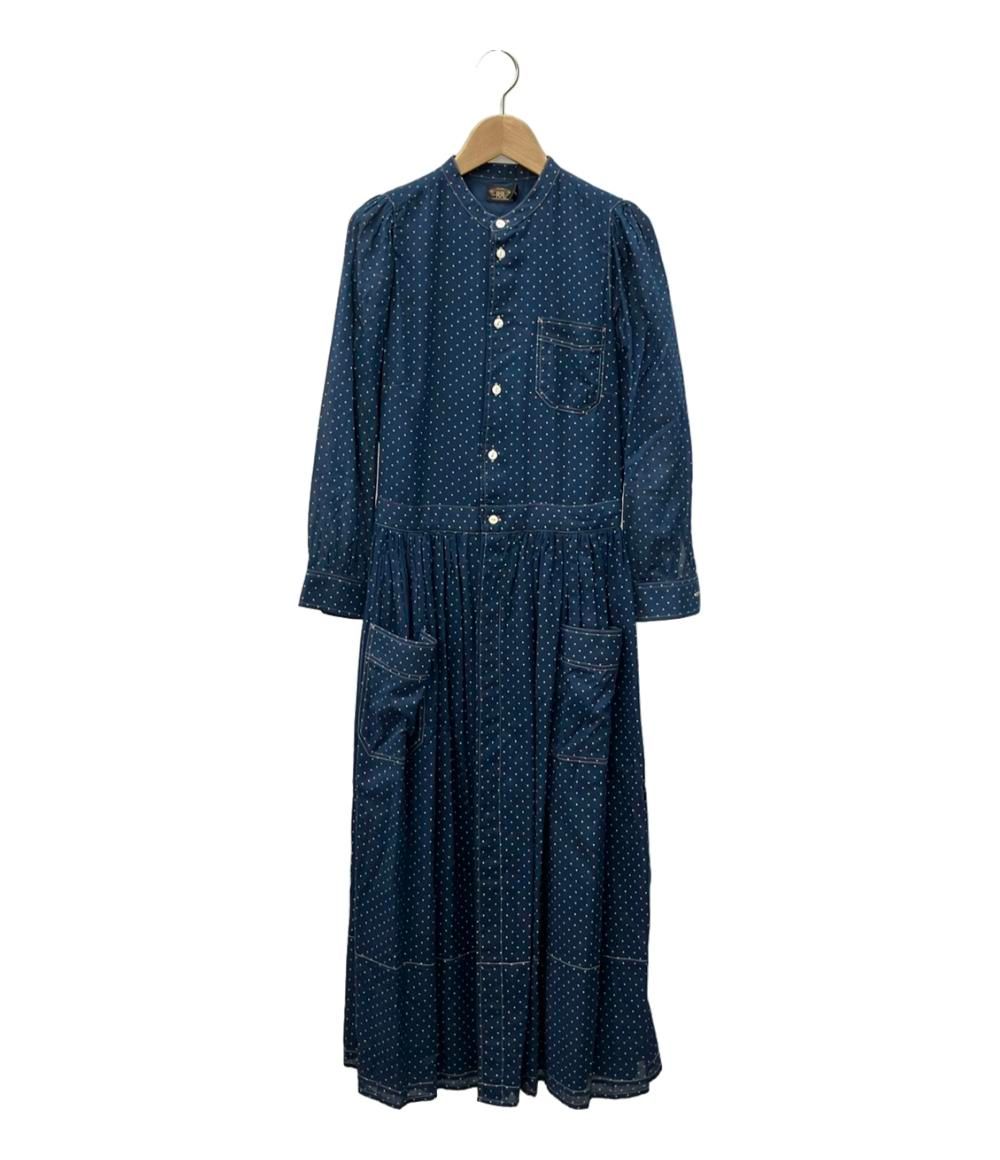 ラルフローレン 長袖ドット柄ワンピース レディース SIZE 155