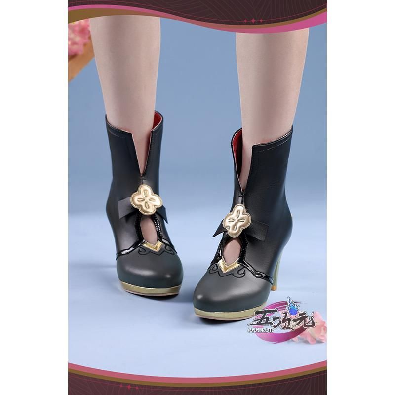 三分妄想 崩壊スターレイル 鏡流 コスプレ 靴、武器付きフルセット