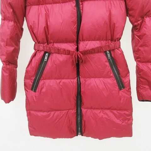 【極美品】レディース 可 バーバリー チルドレン ジャケット アウター 14Y 極美品✨バーバリーチルドレン14Y ダウンコートベルトリボンファー