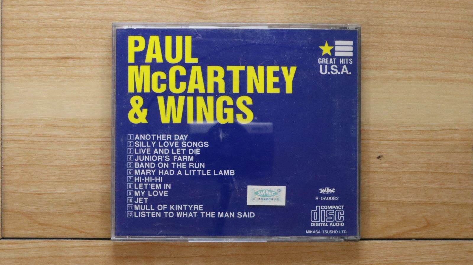 WINGS U.S.A.ライブ2枚組CD 旧規格　未開封　新品 Amazon.com: WINGS[180g LP]: CDs & Vinyl