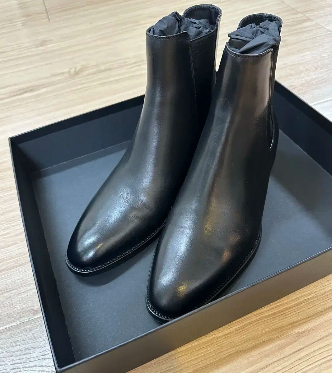 Saint Laurent Saint Laurent サンローラン ワイアット 30 チェルシー ブーツ 40