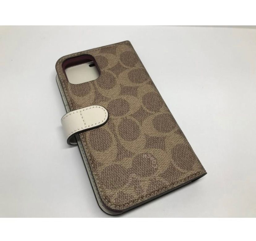 ☆新品未使用☆COACH コーチ ブックタイプ iPhone 11/iPhone 11Pro 用 