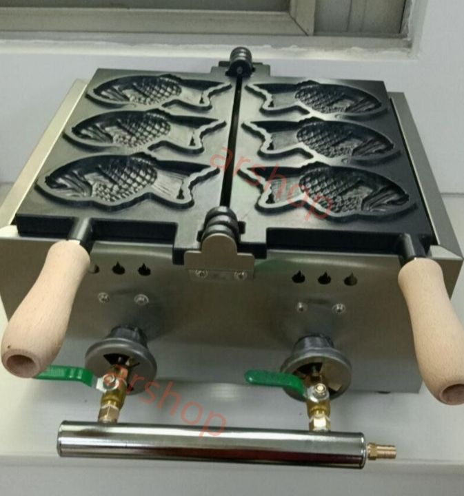 LPガス たい焼き器 3匹 3匹焼ける！ タイ焼き 鯛焼き ガス式